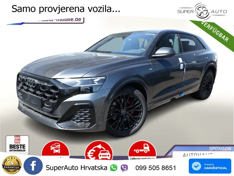 Audi Q8 50 TDI V6 (286 KS) quattro Tiptronic LED+GR SJED+ACC