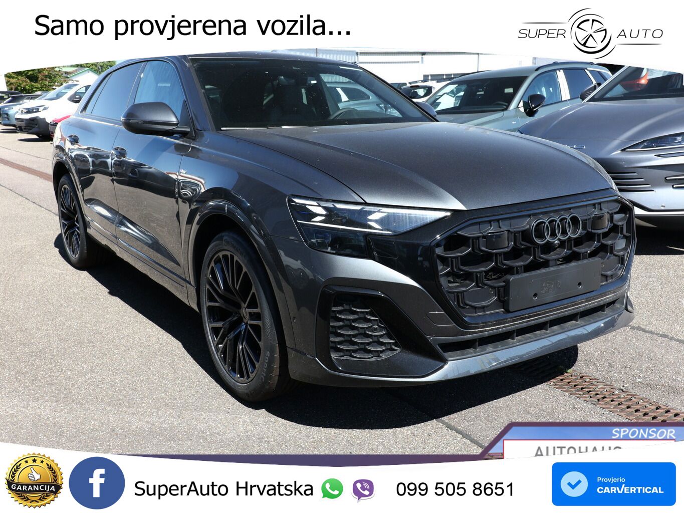 Audi Q8 50 TDI V6 (286 KS) quattro Tiptronic LED+GR SJED+ACC