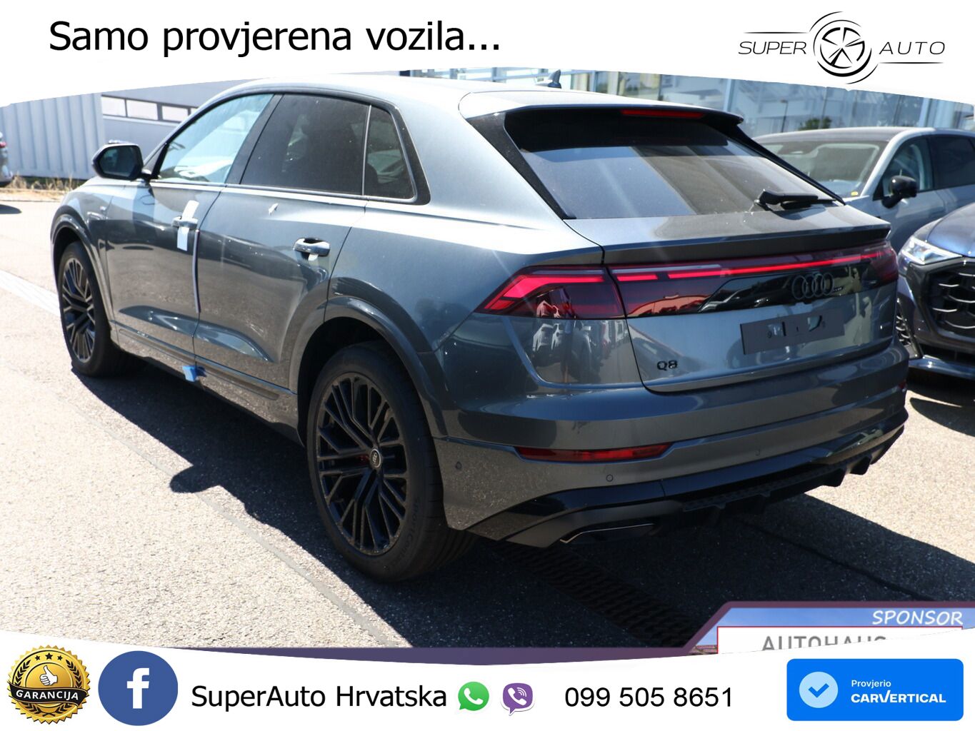 Audi Q8 50 TDI V6 (286 KS) quattro Tiptronic LED+GR SJED+ACC