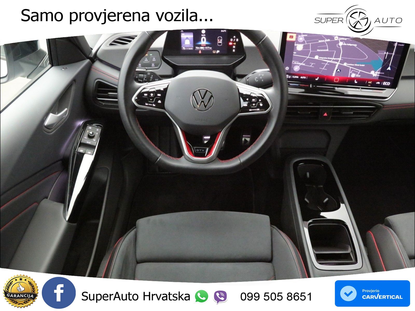 Volkswagen ID.3 GTX 84 kWh (286 KS) LED+GR SJED+ACC