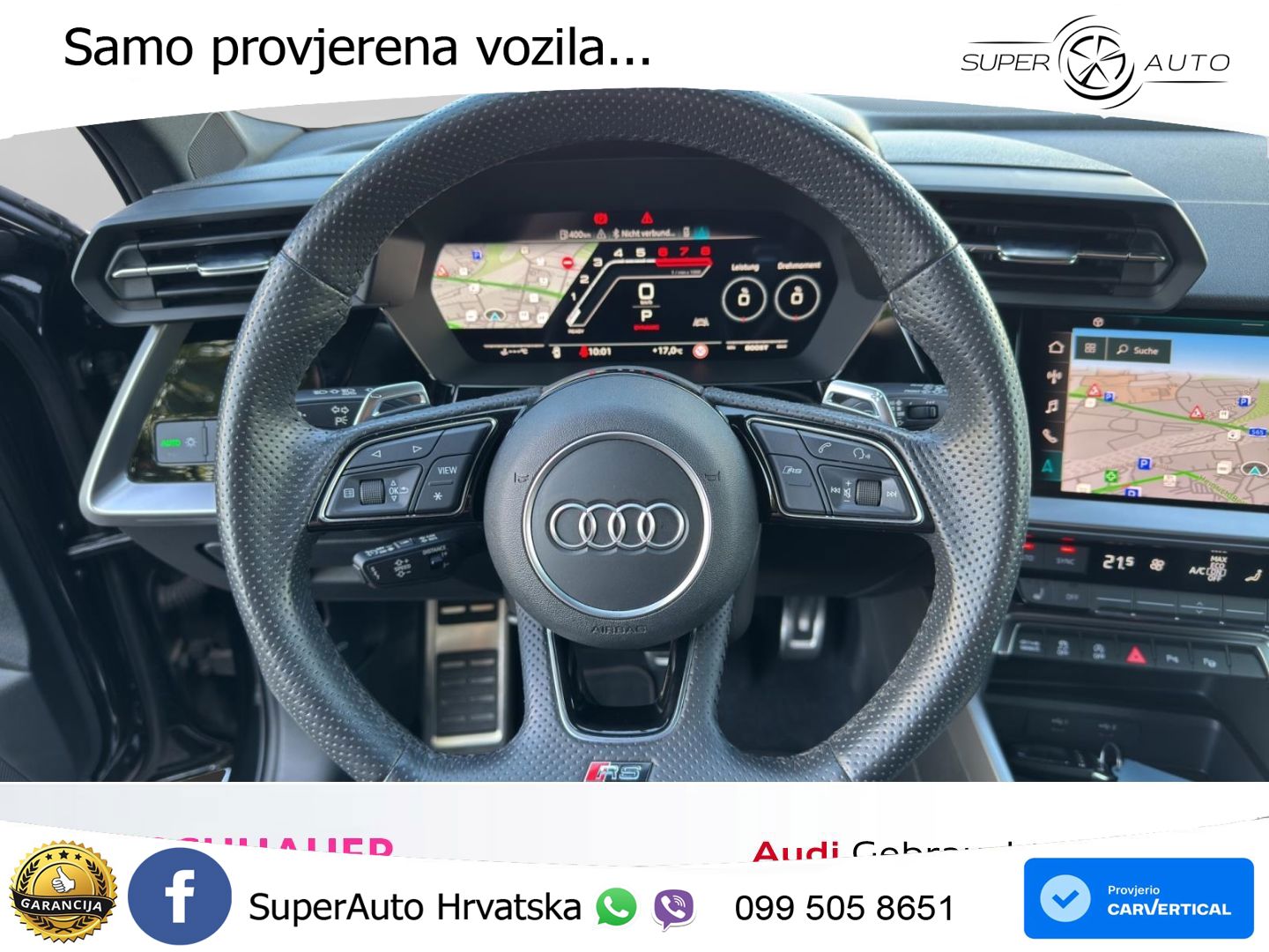 Audi RS3 Sportback 2.5 TFSI (400 KS) quattro S tronic