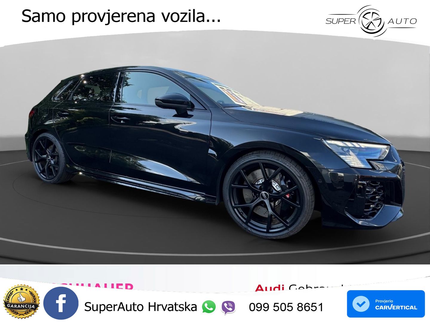 Audi RS3 Sportback 2.5 TFSI (400 KS) quattro S tronic