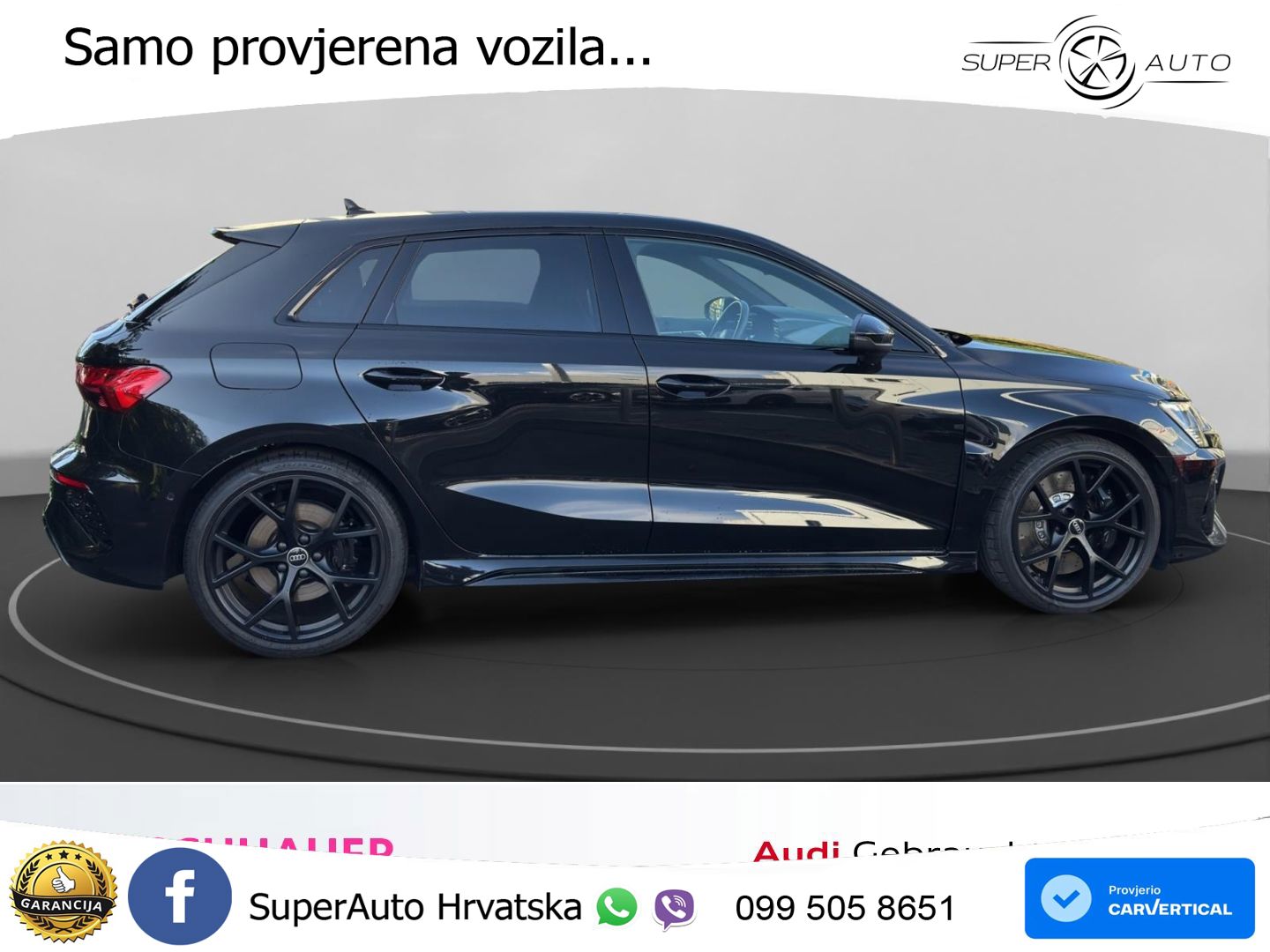 Audi RS3 Sportback 2.5 TFSI (400 KS) quattro S tronic