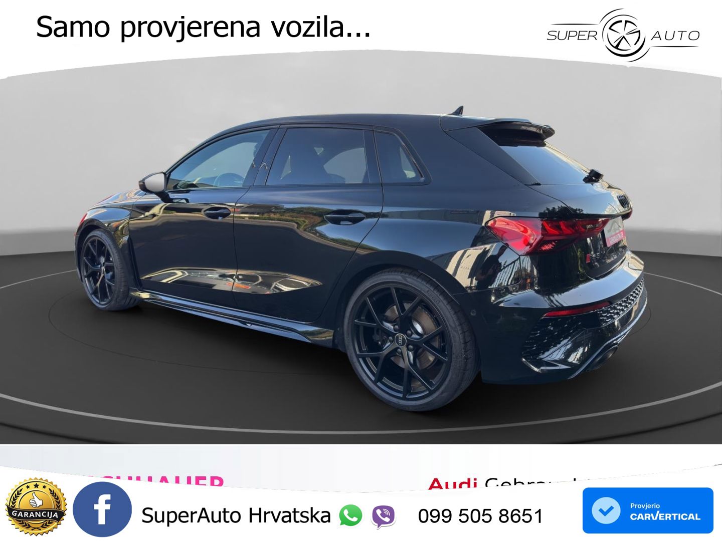 Audi RS3 Sportback 2.5 TFSI (400 KS) quattro S tronic