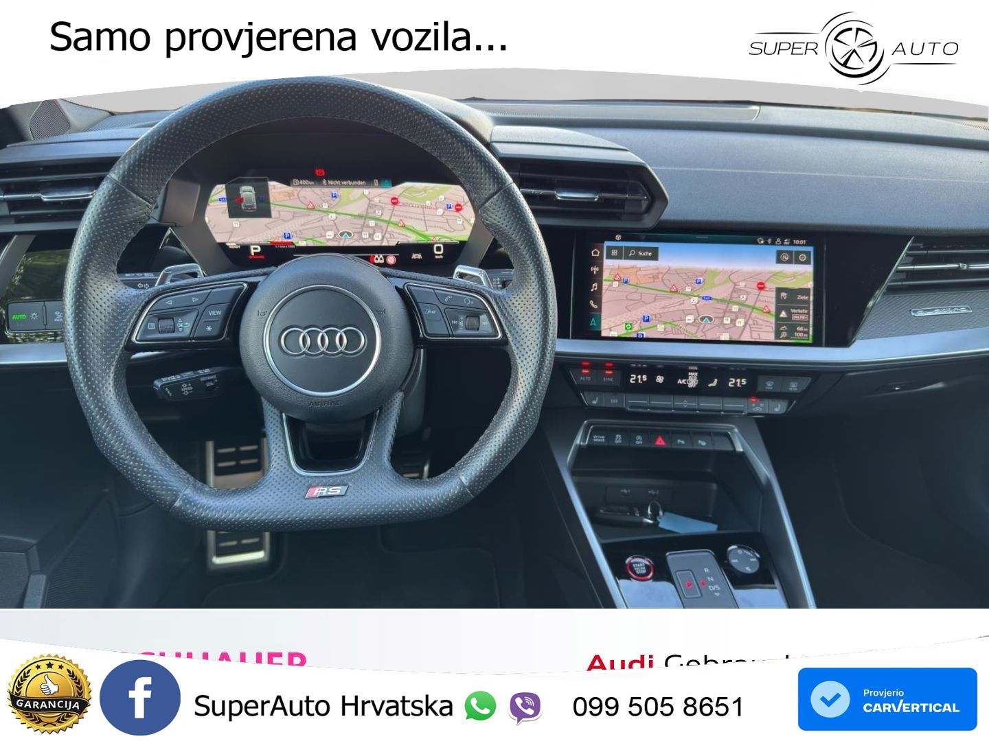 Audi RS3 Sportback 2.5 TFSI (400 KS) quattro S tronic