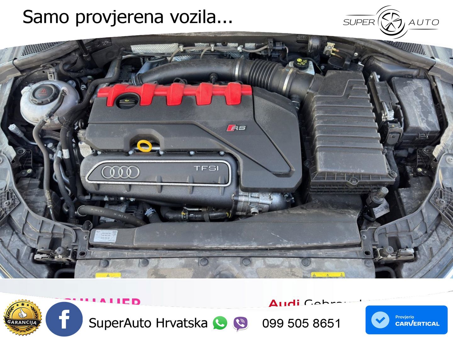Audi RS3 Sportback 2.5 TFSI (400 KS) quattro S tronic