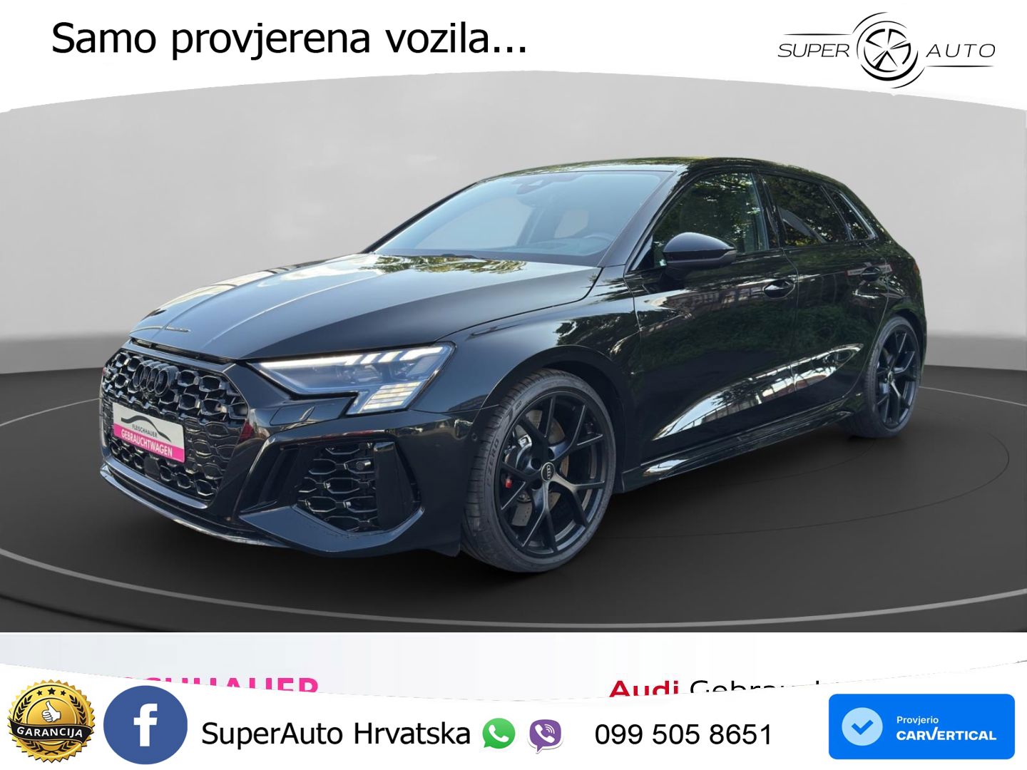 Audi RS3 Sportback 2.5 TFSI (400 KS) quattro S tronic