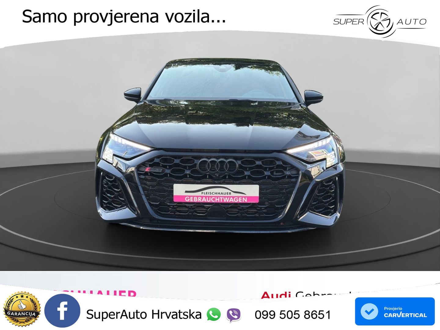 Audi RS3 Sportback 2.5 TFSI (400 KS) quattro S tronic