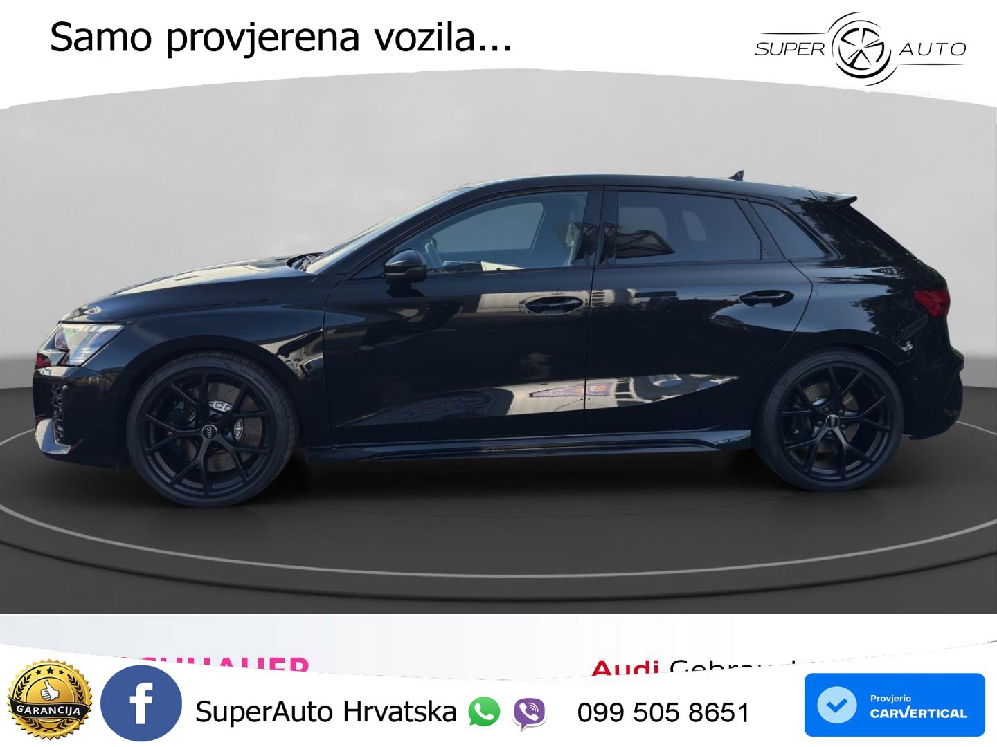 Audi RS3 Sportback 2.5 TFSI (400 KS) quattro S tronic