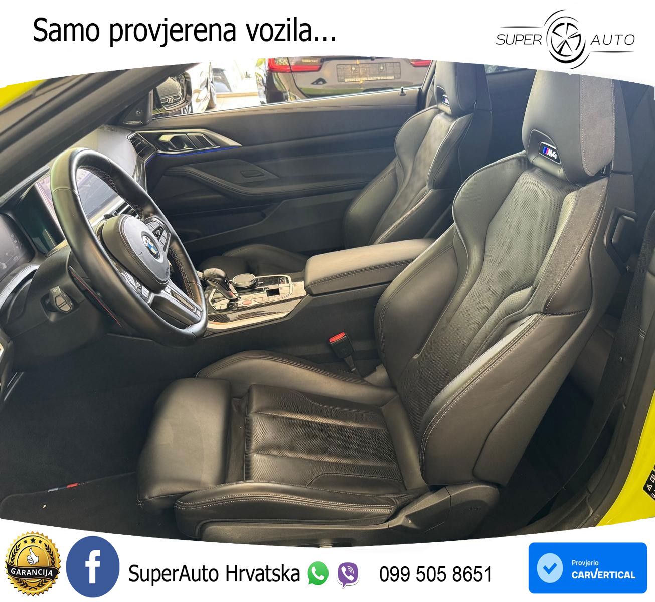 BMW M4 Competition 3.0 (510 KS) Steptronic LED+GR SJED+ACC