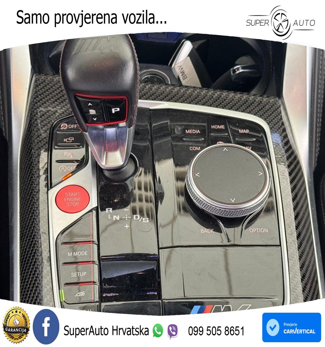 BMW M4 Competition 3.0 (510 KS) Steptronic LED+GR SJED+ACC