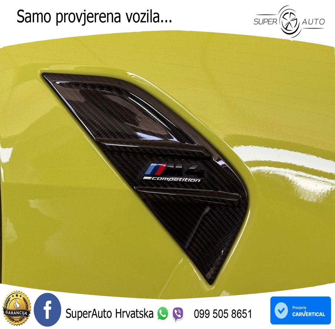 BMW M4 Competition 3.0 (510 KS) Steptronic LED+GR SJED+ACC