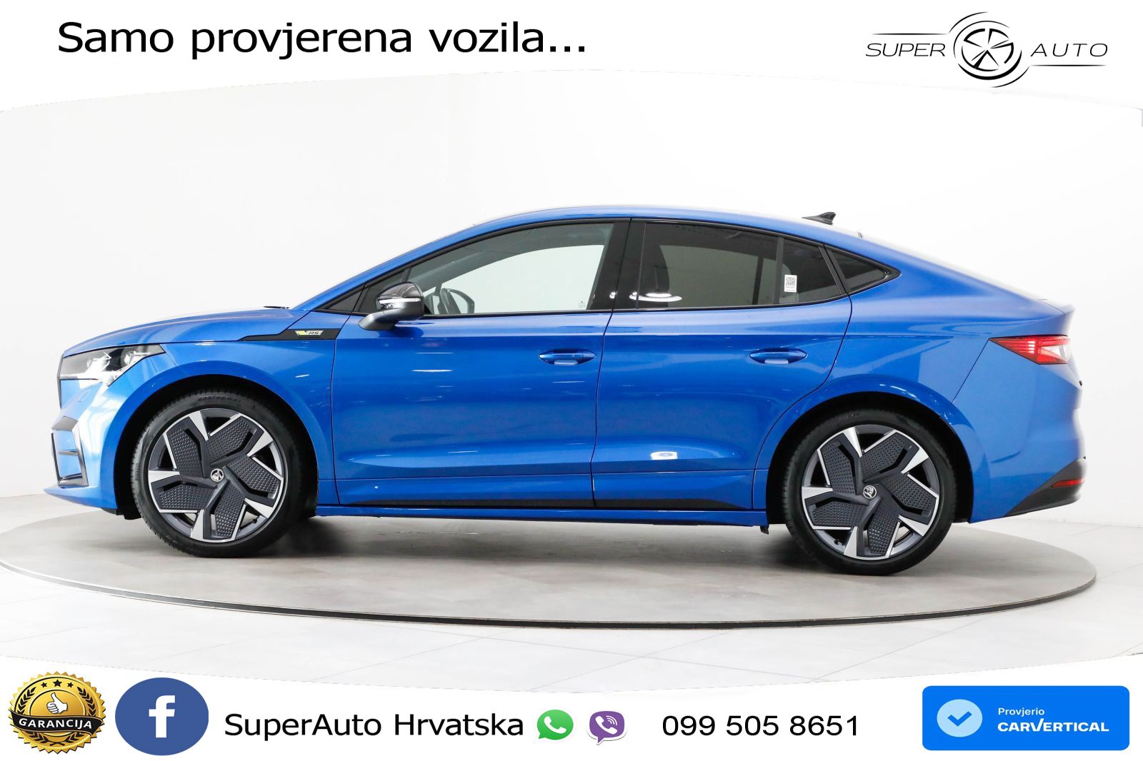 Škoda Enyaq Coupe iV RS 82 kWh (299 KS) AWD LED+GR SJED+ACC