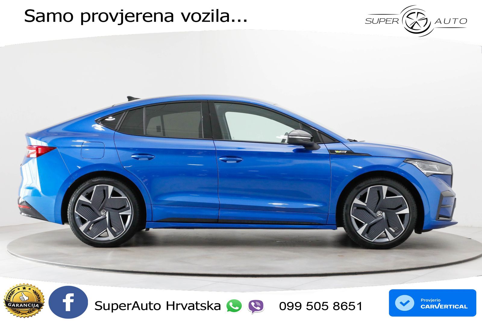 Škoda Enyaq Coupe iV RS 82 kWh (299 KS) AWD LED+GR SJED+ACC