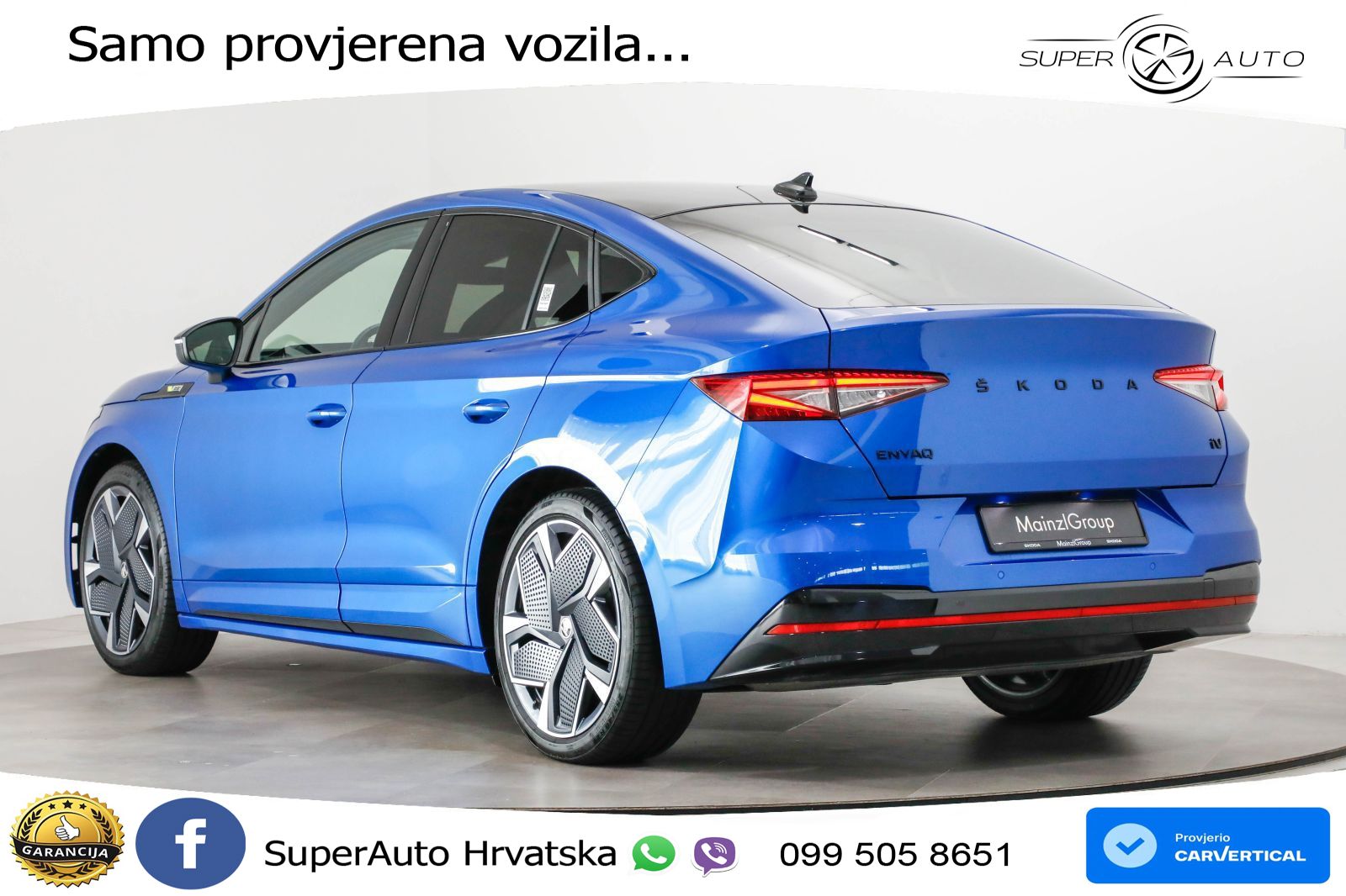 Škoda Enyaq Coupe iV RS 82 kWh (299 KS) AWD LED+GR SJED+ACC