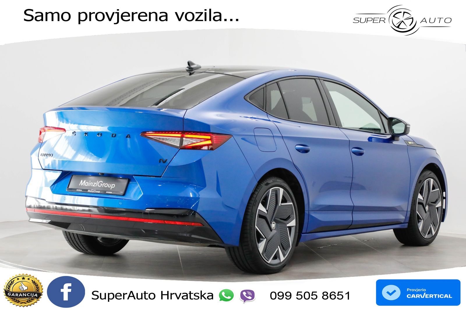 Škoda Enyaq Coupe iV RS 82 kWh (299 KS) AWD LED+GR SJED+ACC