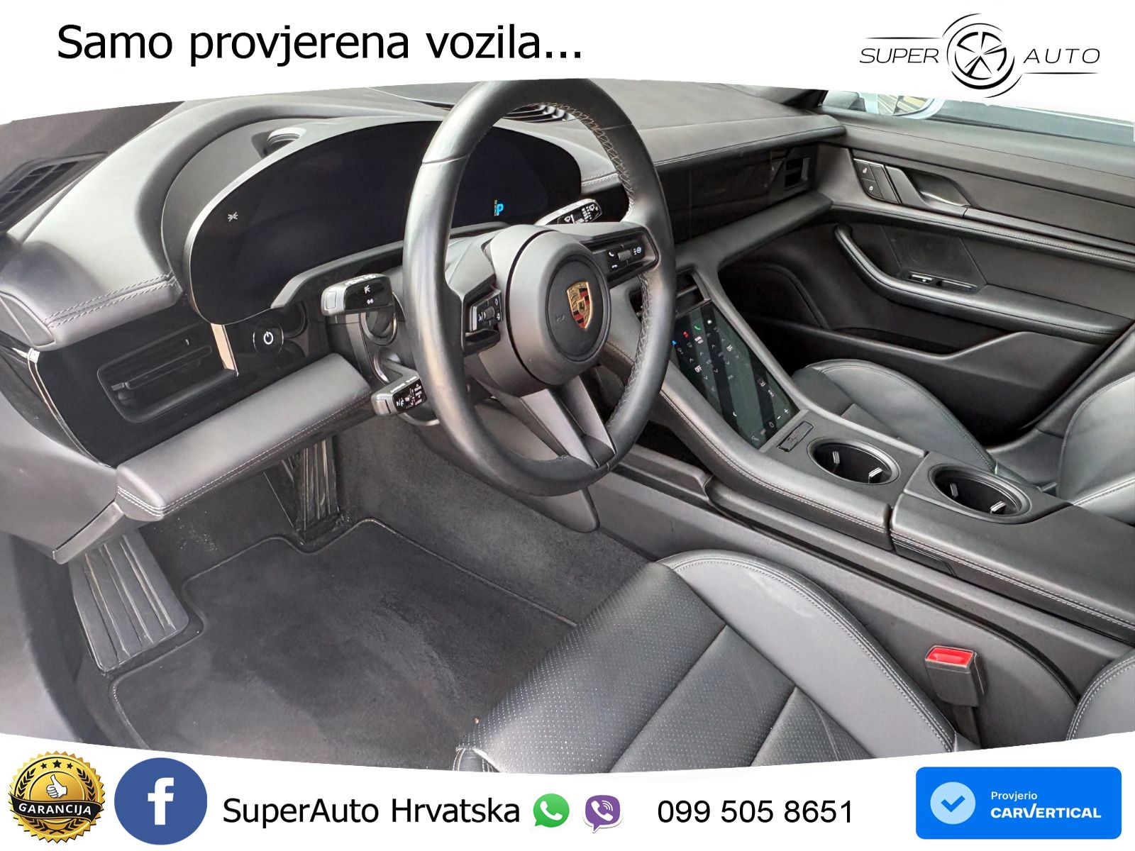 Porsche Taycan Sport Turismo 4S Performance Plus 93.4 kWh (571 KS)