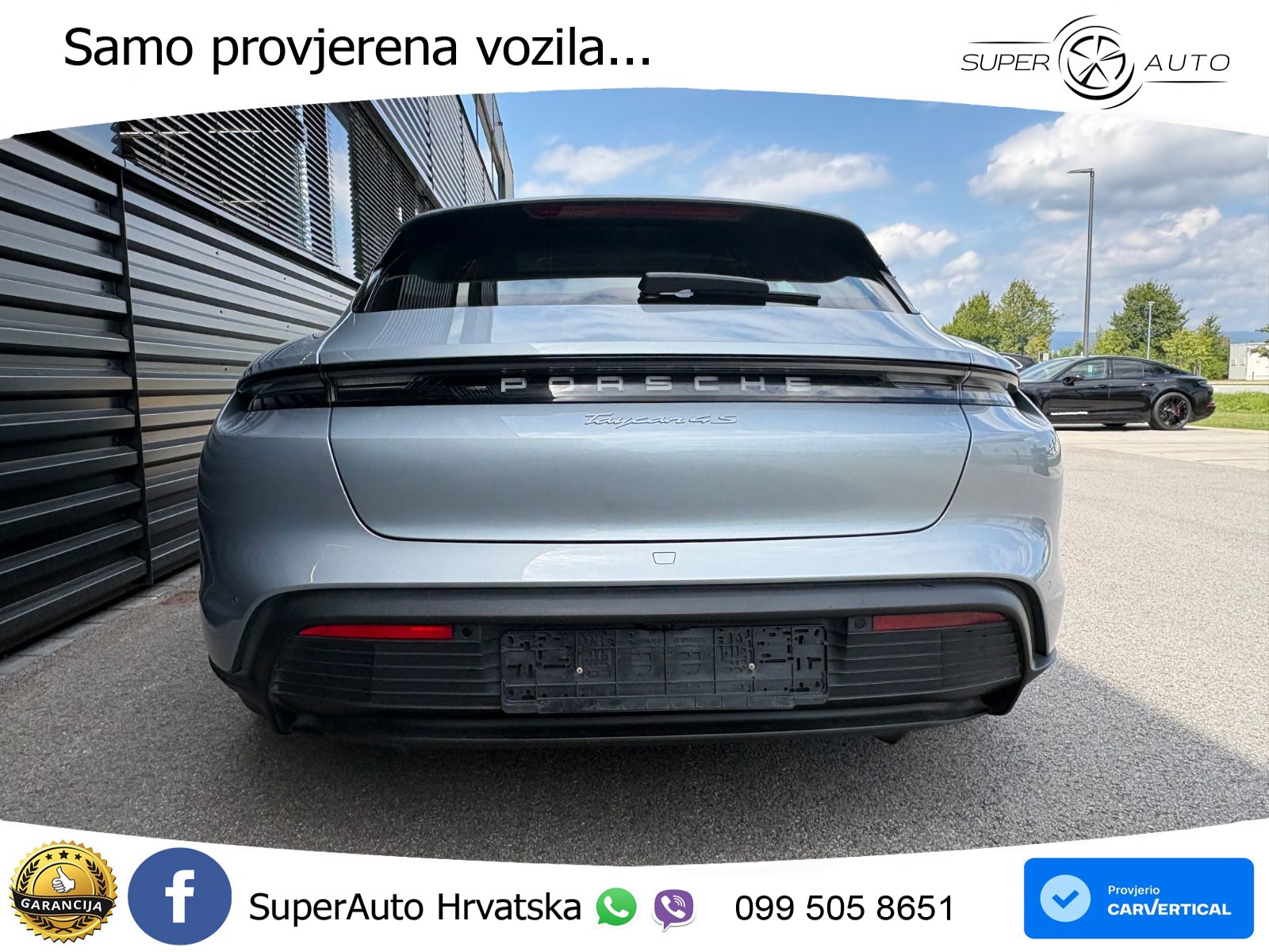 Porsche Taycan Sport Turismo 4S Performance Plus 93.4 kWh (571 KS)