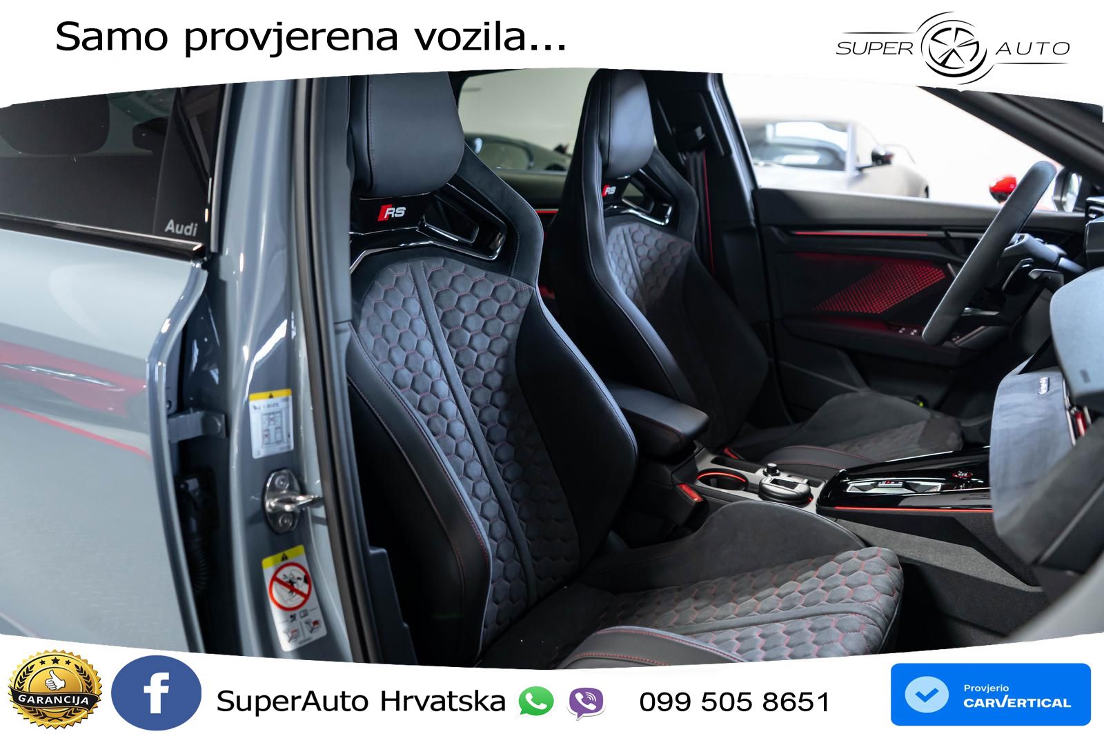Audi RS3 Sedan 2.5 TFSI (400 KS) quattro S tronic