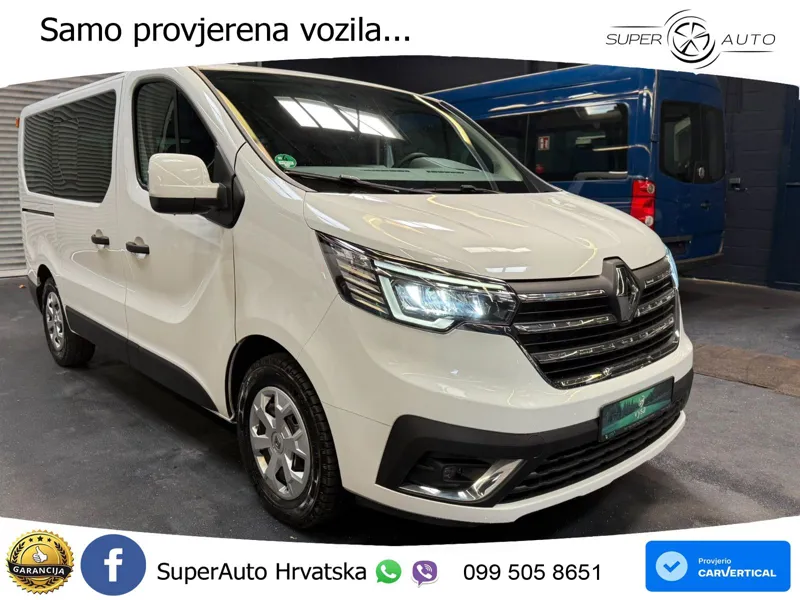 Renault Trafic Kombi L1H1 Life Style 8 Sjedala AC LED PDC