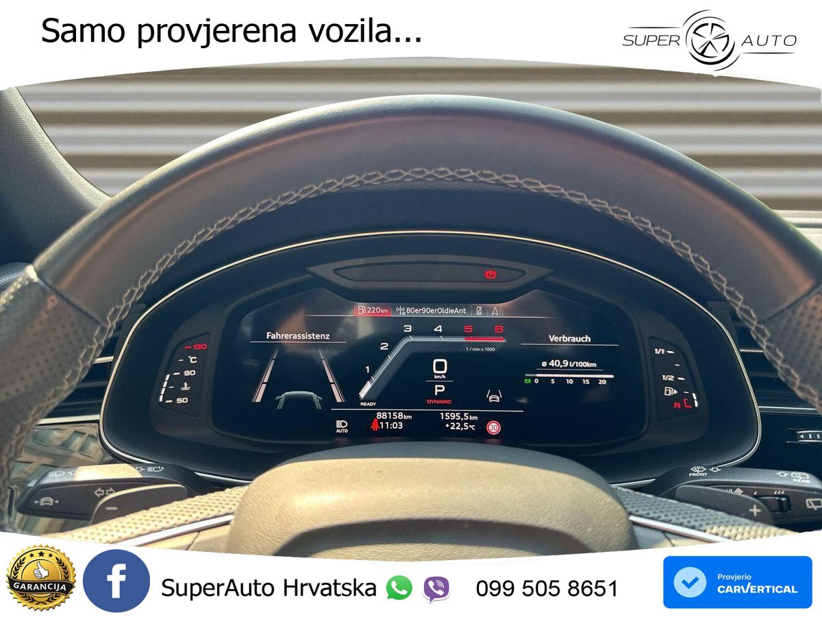 Audi Q8 50 TDI V6 (286 KS) quattro Tiptronic
