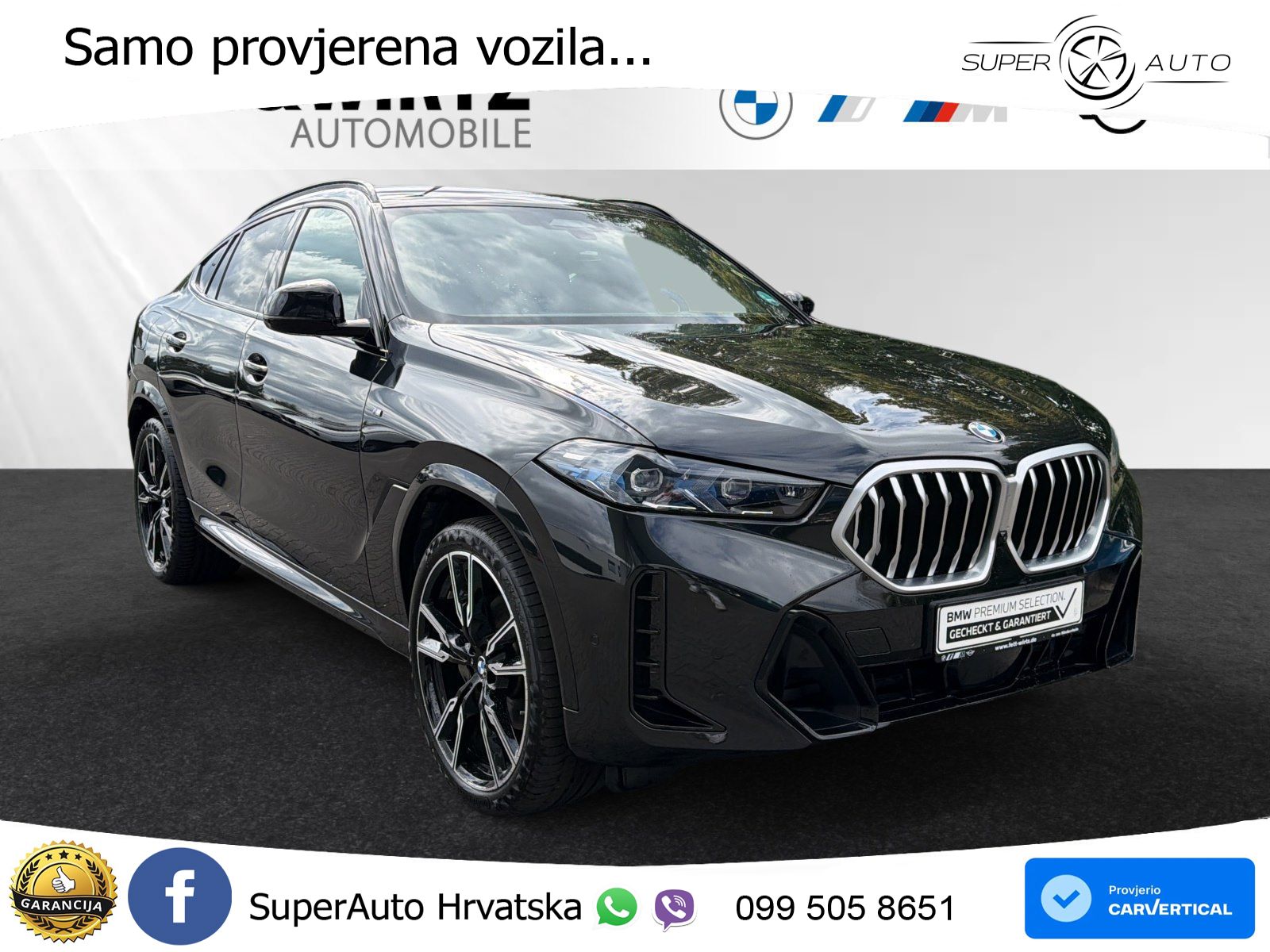 BMW X6 40d (352 KS) xDrive Steptronic M Sport LED+GR SJED+ACC