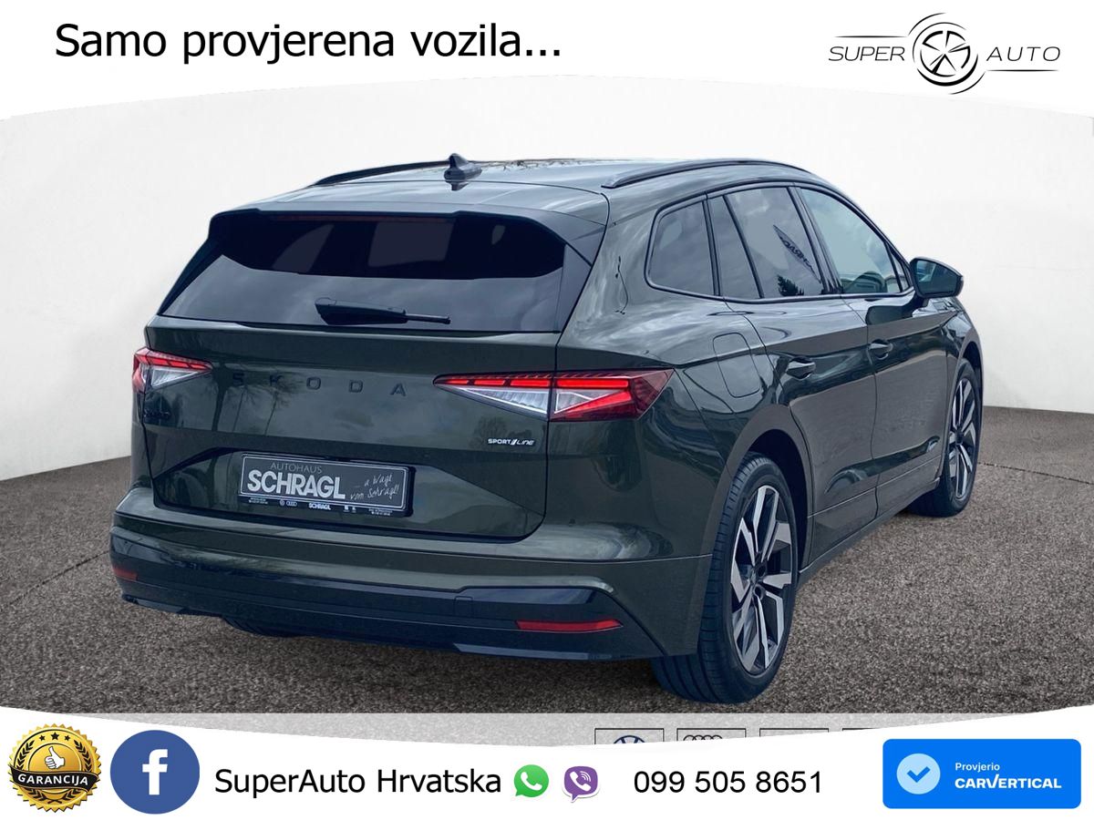 Škoda Enyaq 85 82 kWh (286 KS) SportLine LED+GR SJED+ACC