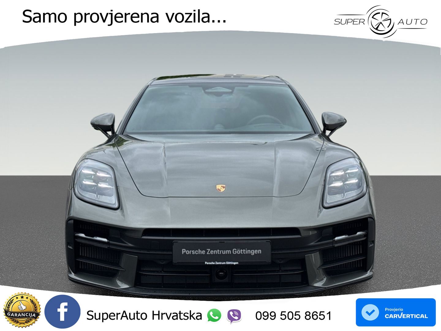 Porsche Panamera 4S 2.9 V6 (544 KS) E-Hybrid PDK ZRAČNI+ACC+GR SJED+KAM+PANO