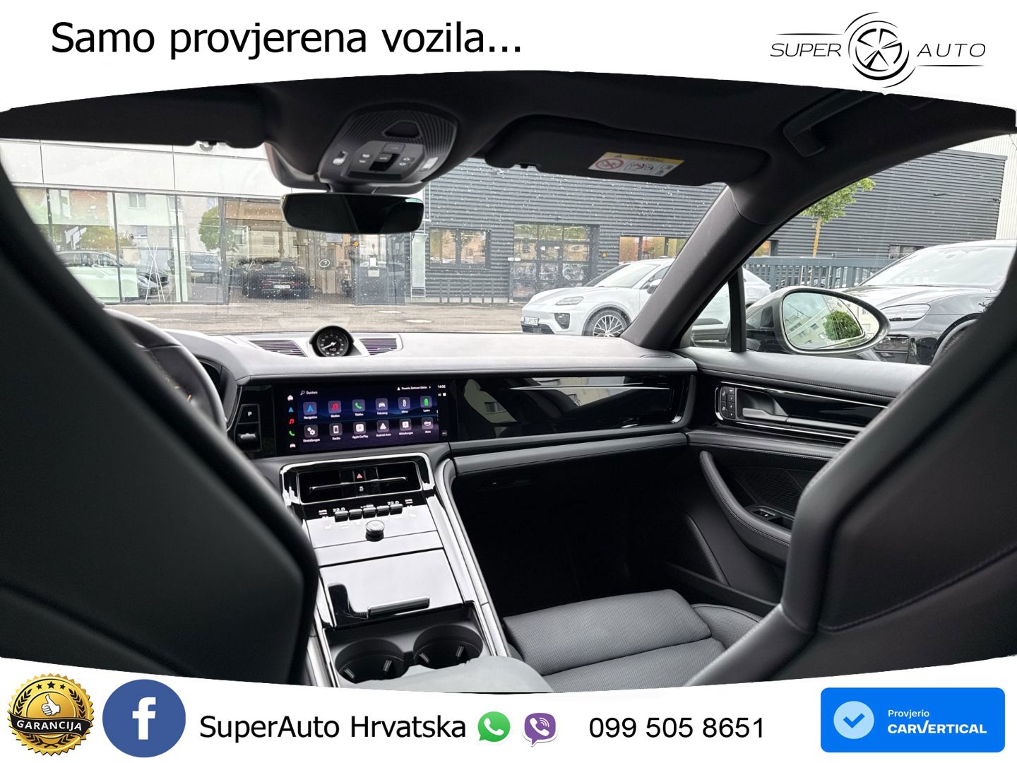 Porsche Panamera 4S 2.9 V6 (544 KS) E-Hybrid PDK ZRAČNI+ACC+GR SJED+KAM+PANO