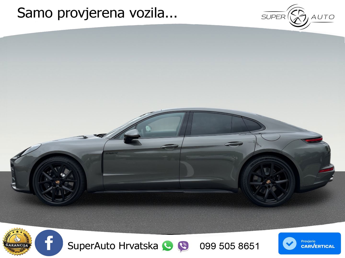 Porsche Panamera 4S 2.9 V6 (544 KS) E-Hybrid PDK ZRAČNI+ACC+GR SJED+KAM+PANO