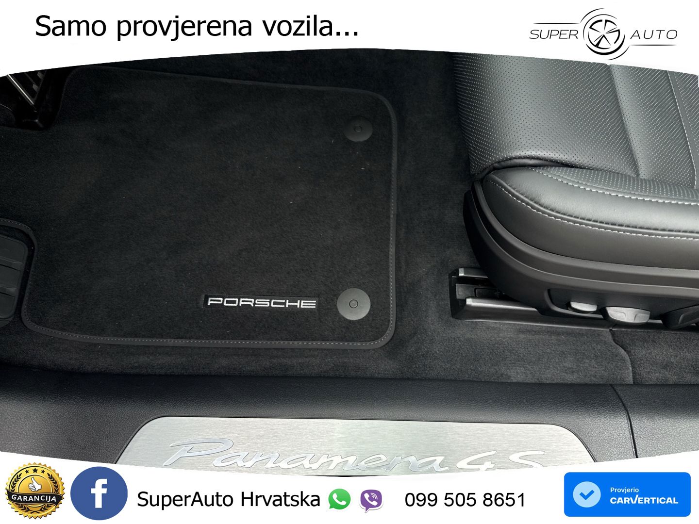 Porsche Panamera 4S 2.9 V6 (544 KS) E-Hybrid PDK ZRAČNI+ACC+GR SJED+KAM+PANO