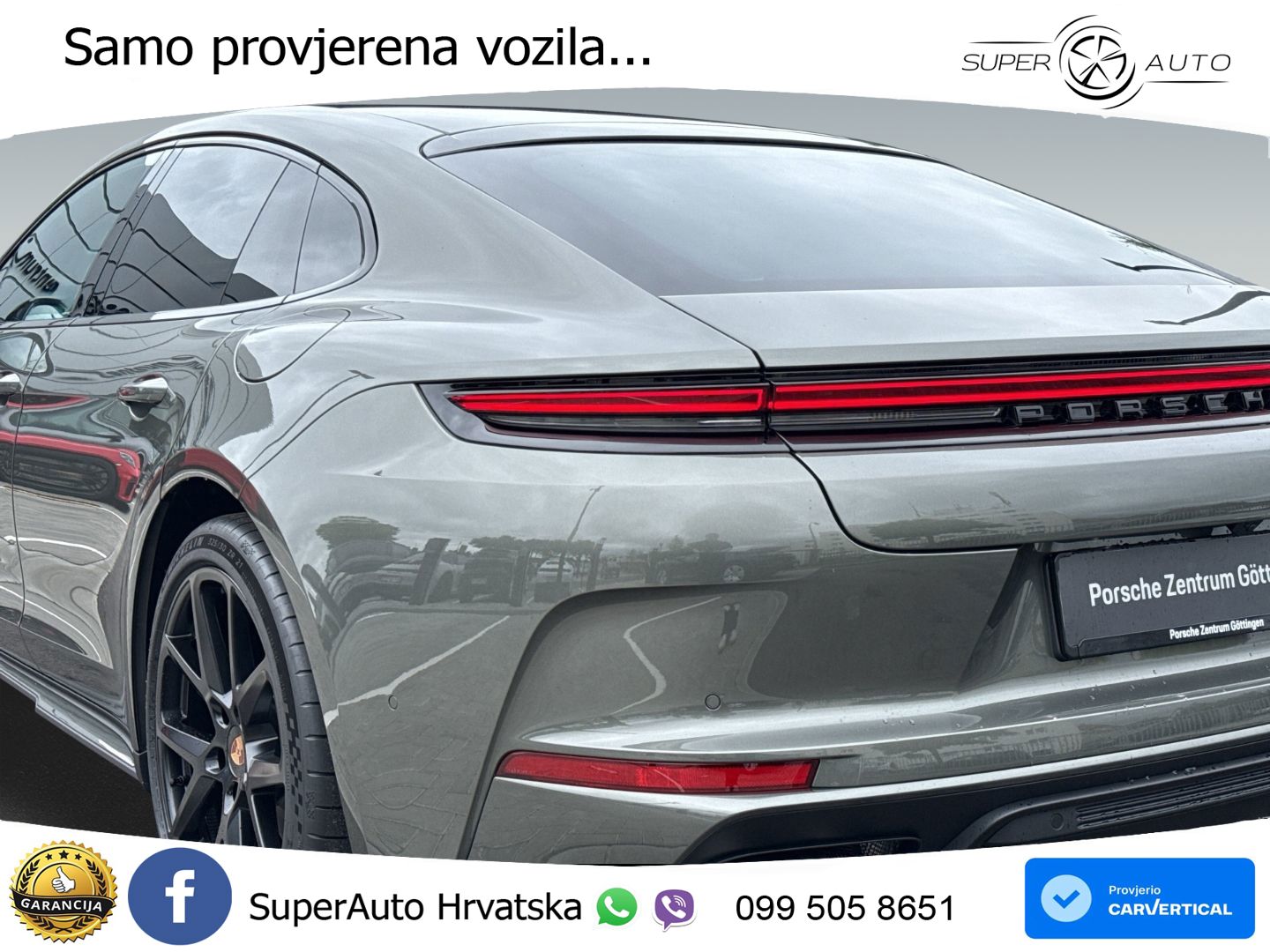 Porsche Panamera 4S 2.9 V6 (544 KS) E-Hybrid PDK ZRAČNI+ACC+GR SJED+KAM+PANO