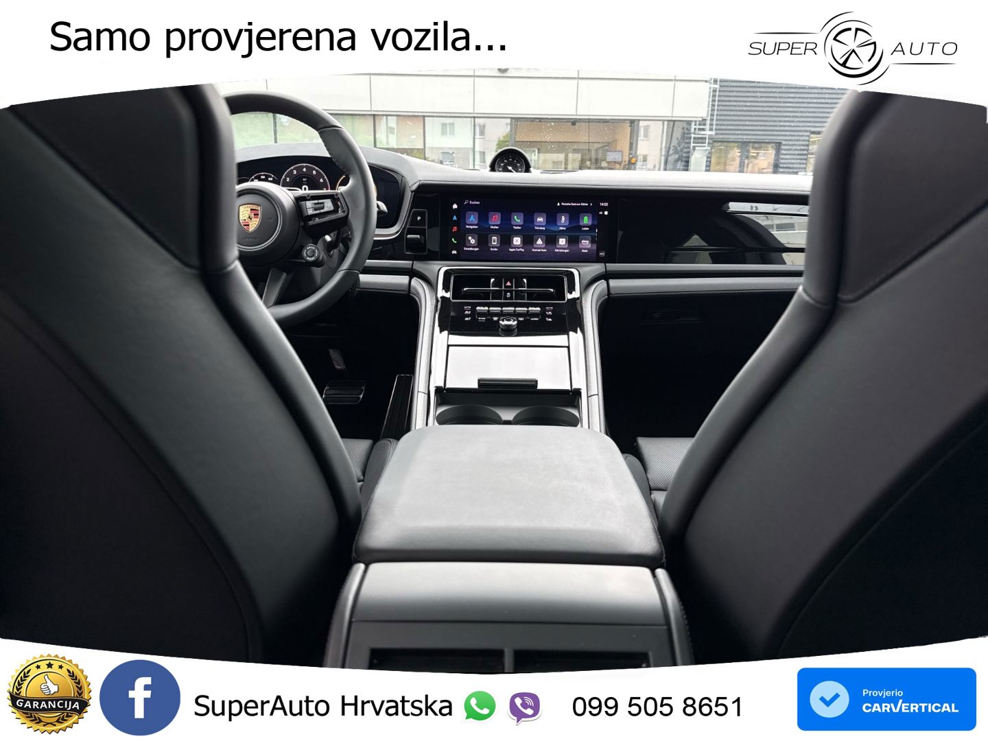 Porsche Panamera 4S 2.9 V6 (544 KS) E-Hybrid PDK ZRAČNI+ACC+GR SJED+KAM+PANO