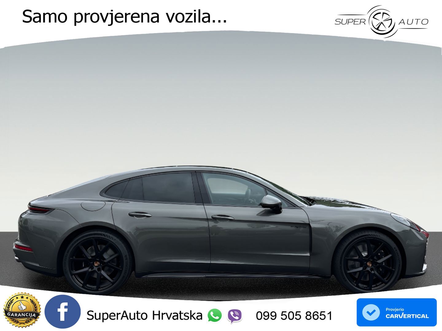 Porsche Panamera 4S 2.9 V6 (544 KS) E-Hybrid PDK ZRAČNI+ACC+GR SJED+KAM+PANO