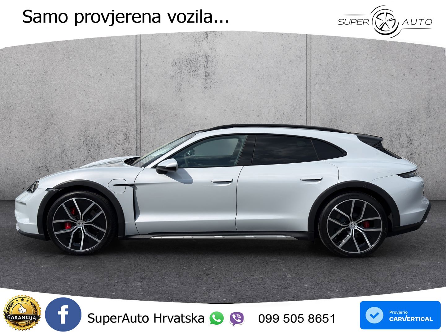 Porsche Taycan Cross Turismo 4S 105 kWh (598 KS)