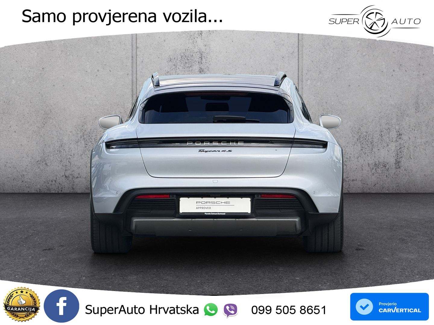 Porsche Taycan Cross Turismo 4S 105 kWh (598 KS)