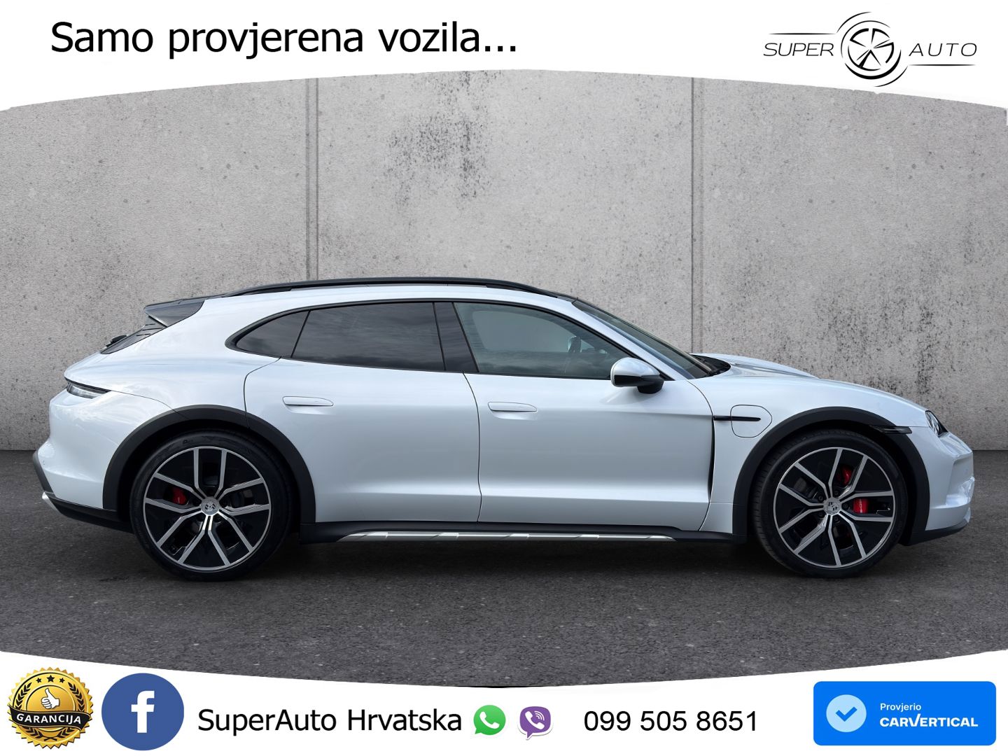Porsche Taycan Cross Turismo 4S 105 kWh (598 KS)
