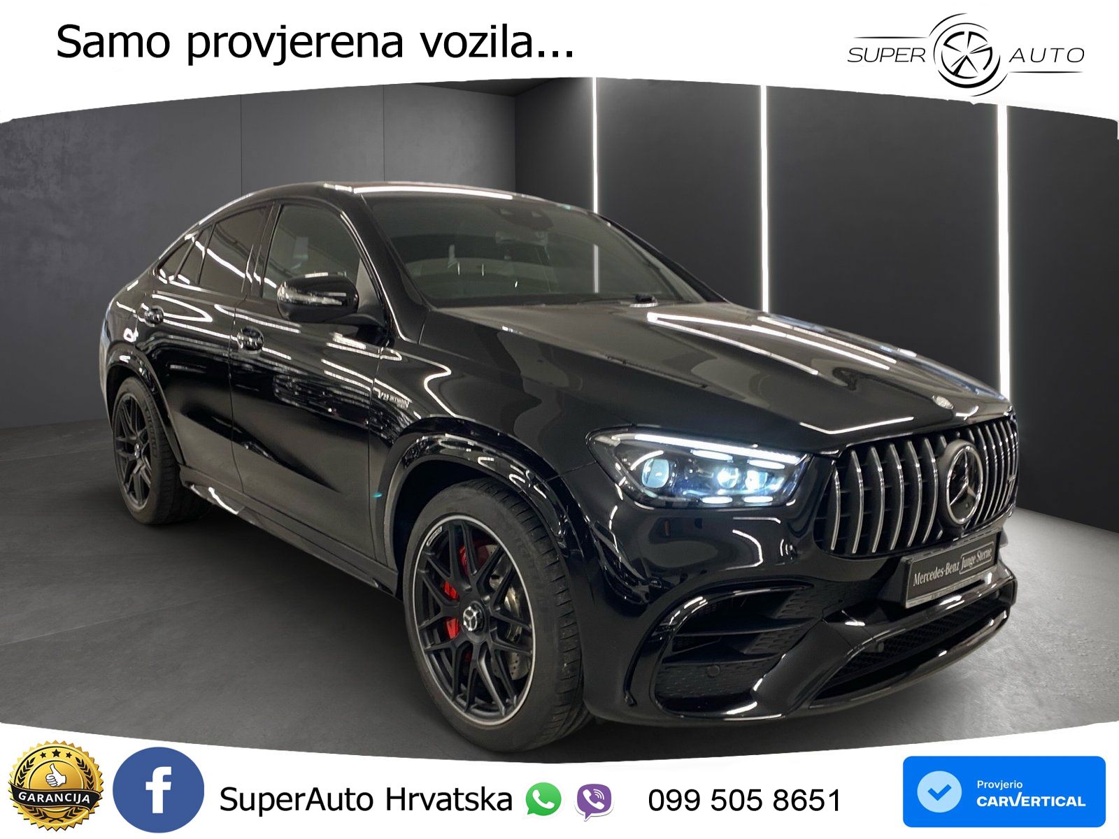 Mercedes AMG GLE Coupe 63 S V8 (612 KS) EQ Boost 4MATIC+ AMG SPEEDSHIFT TCT 9G LED+GR SJED+ACC
