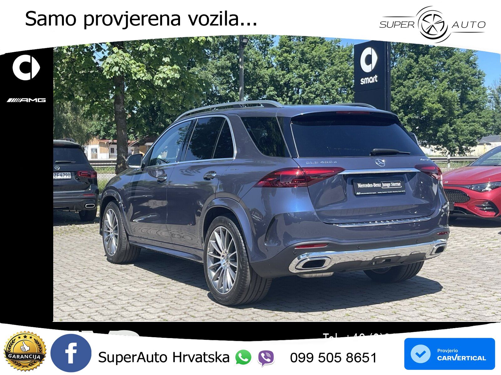 Mercedes GLE 450d (367 KS) EQ Boost 4MATIC 9G-TRONIC AMG LED+GR SJED+ACC