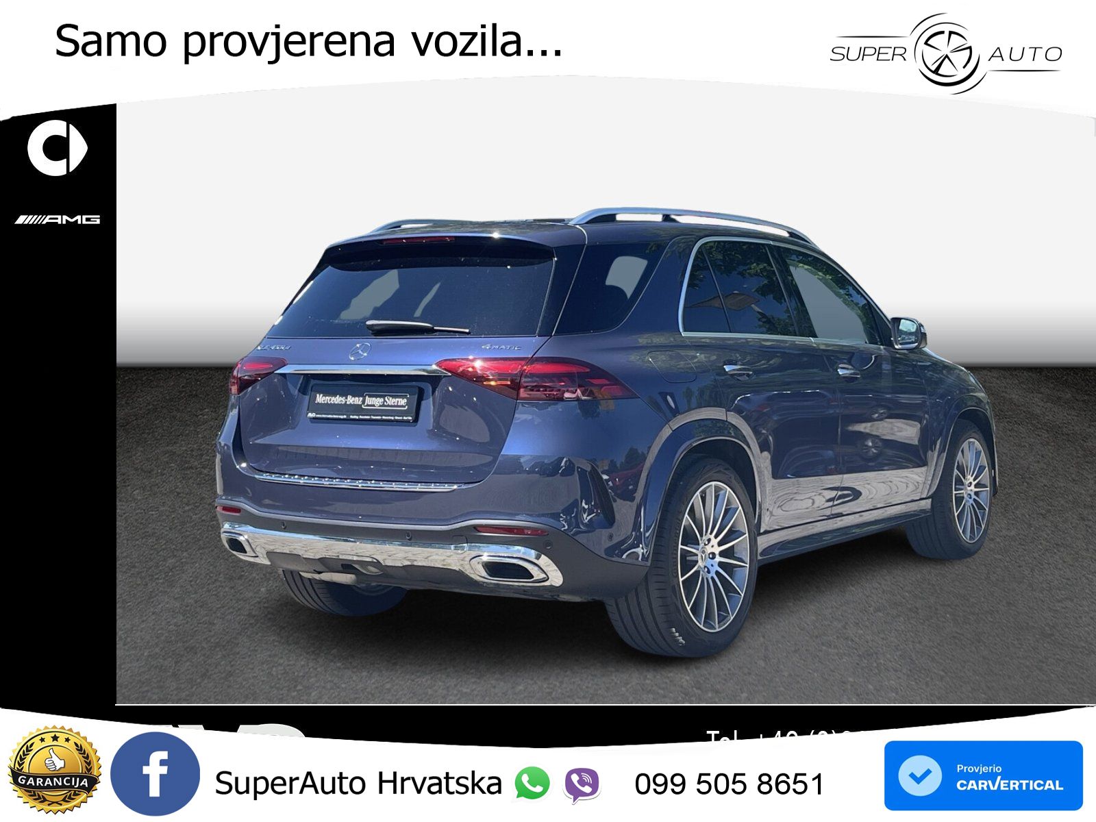 Mercedes GLE 450d (367 KS) EQ Boost 4MATIC 9G-TRONIC AMG LED+GR SJED+ACC