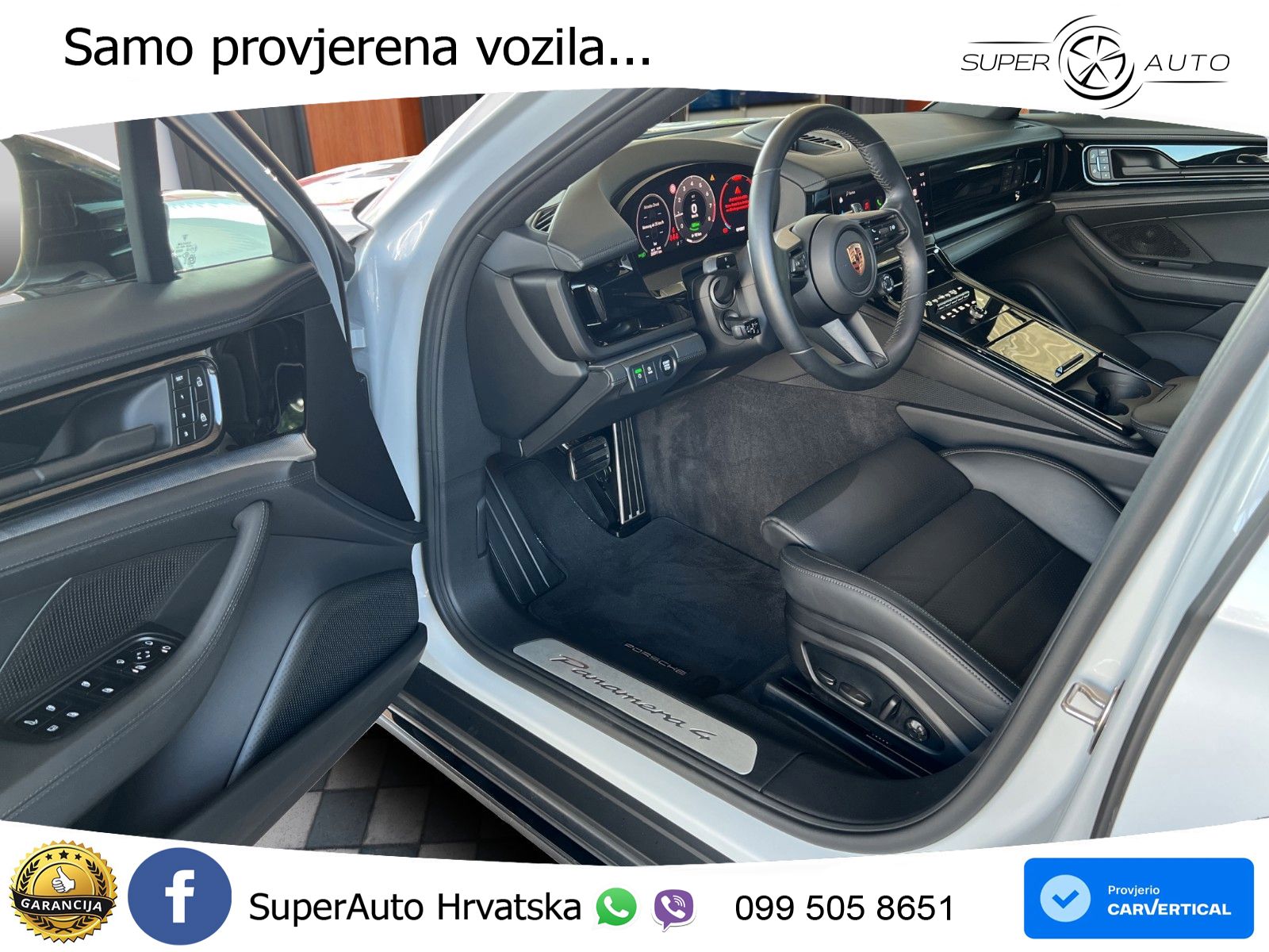 Porsche Panamera 4 2.9 V6 (470 KS) E-Hybrid PDK ACC+HEAD+4xGR SJED+360+PANO