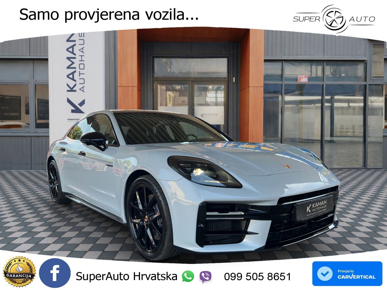 Porsche Panamera 4 2.9 V6 (470 KS) E-Hybrid PDK ACC+HEAD+4xGR SJED+360+PANO