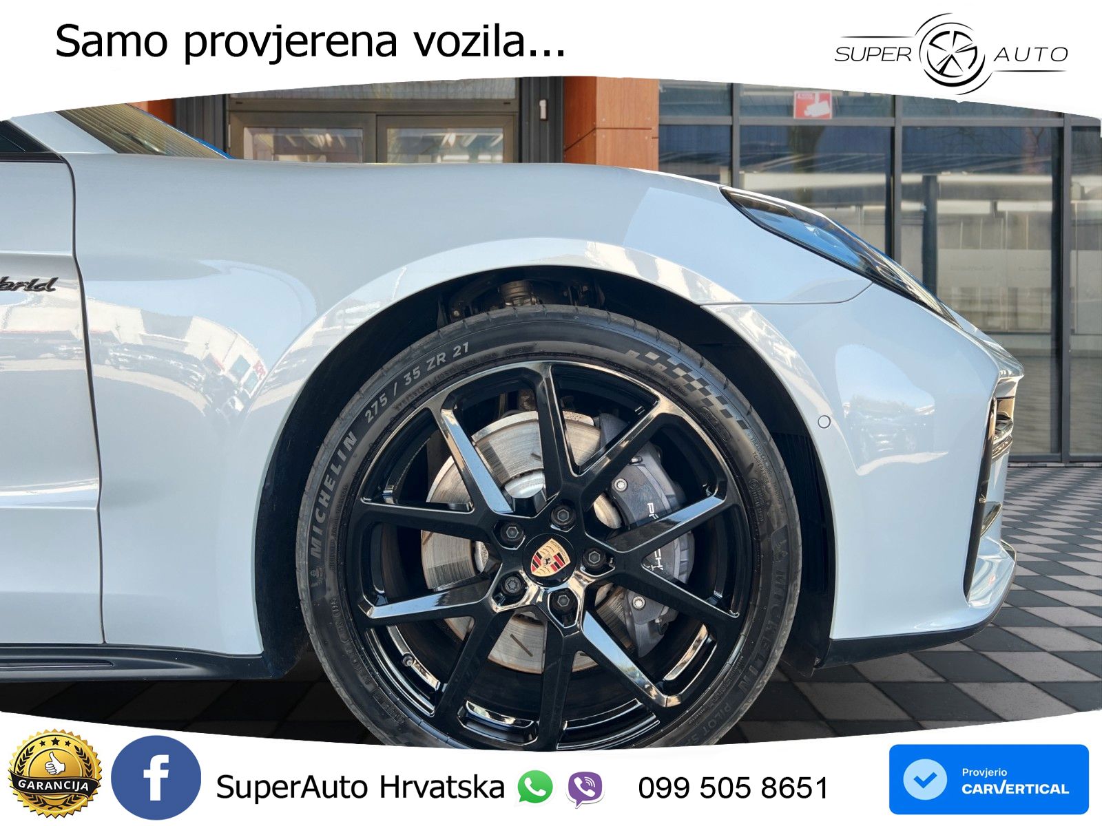 Porsche Panamera 4 2.9 V6 (470 KS) E-Hybrid PDK ACC+HEAD+4xGR SJED+360+PANO