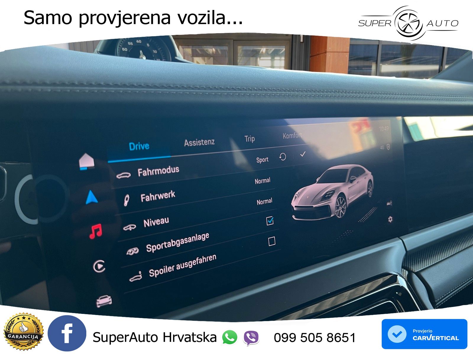 Porsche Panamera 4 2.9 V6 (470 KS) E-Hybrid PDK ACC+HEAD+4xGR SJED+360+PANO