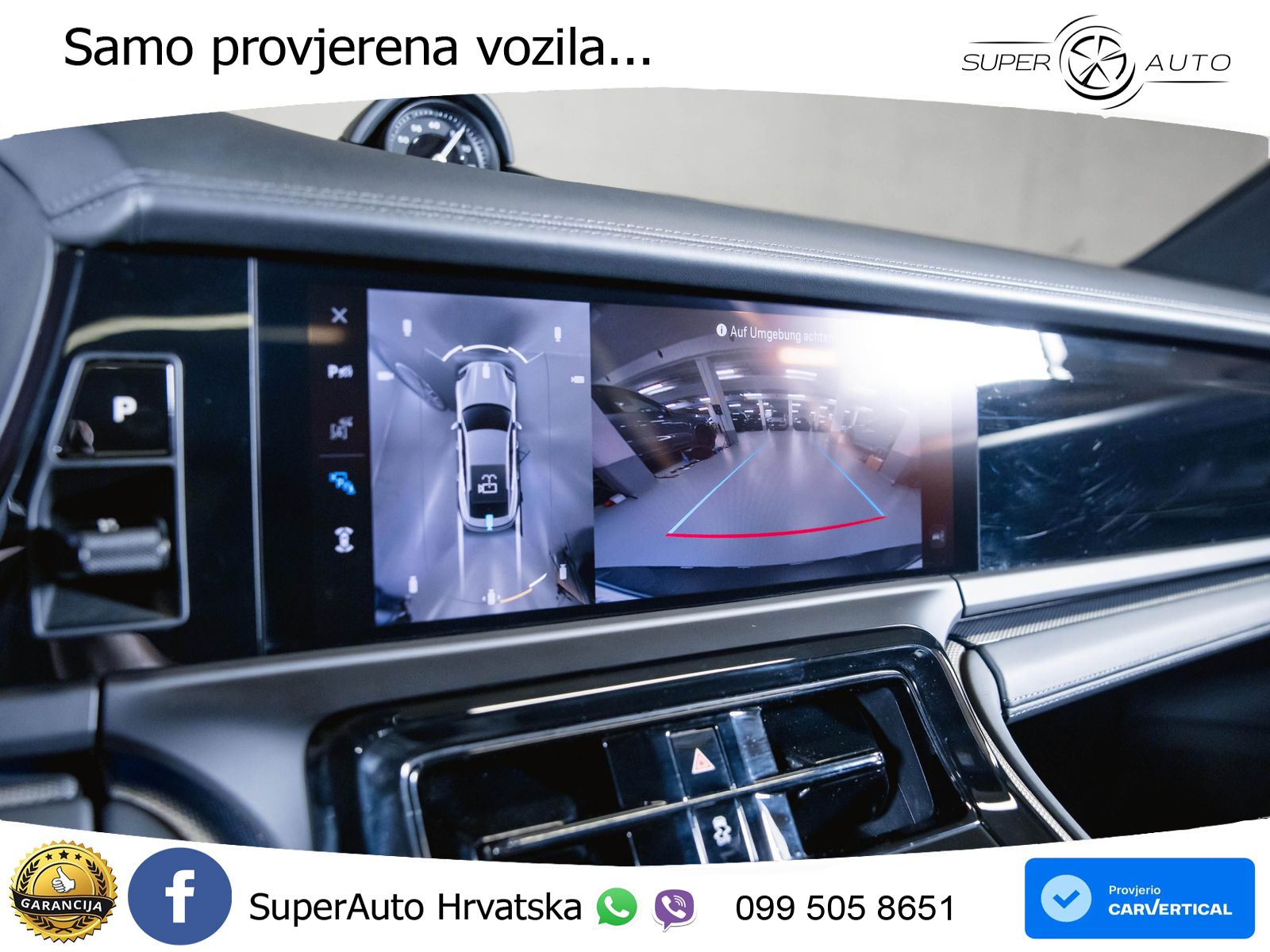 Porsche Panamera 4S 2.9 V6 (544 KS) E-Hybrid PDK ACC+HEAD+4xGR SJED+360+PANO