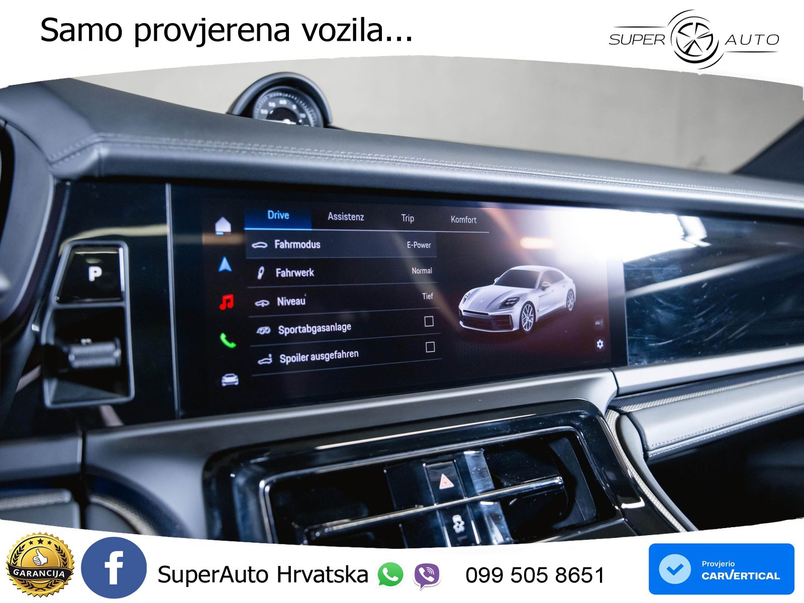 Porsche Panamera 4S 2.9 V6 (544 KS) E-Hybrid PDK ACC+HEAD+4xGR SJED+360+PANO