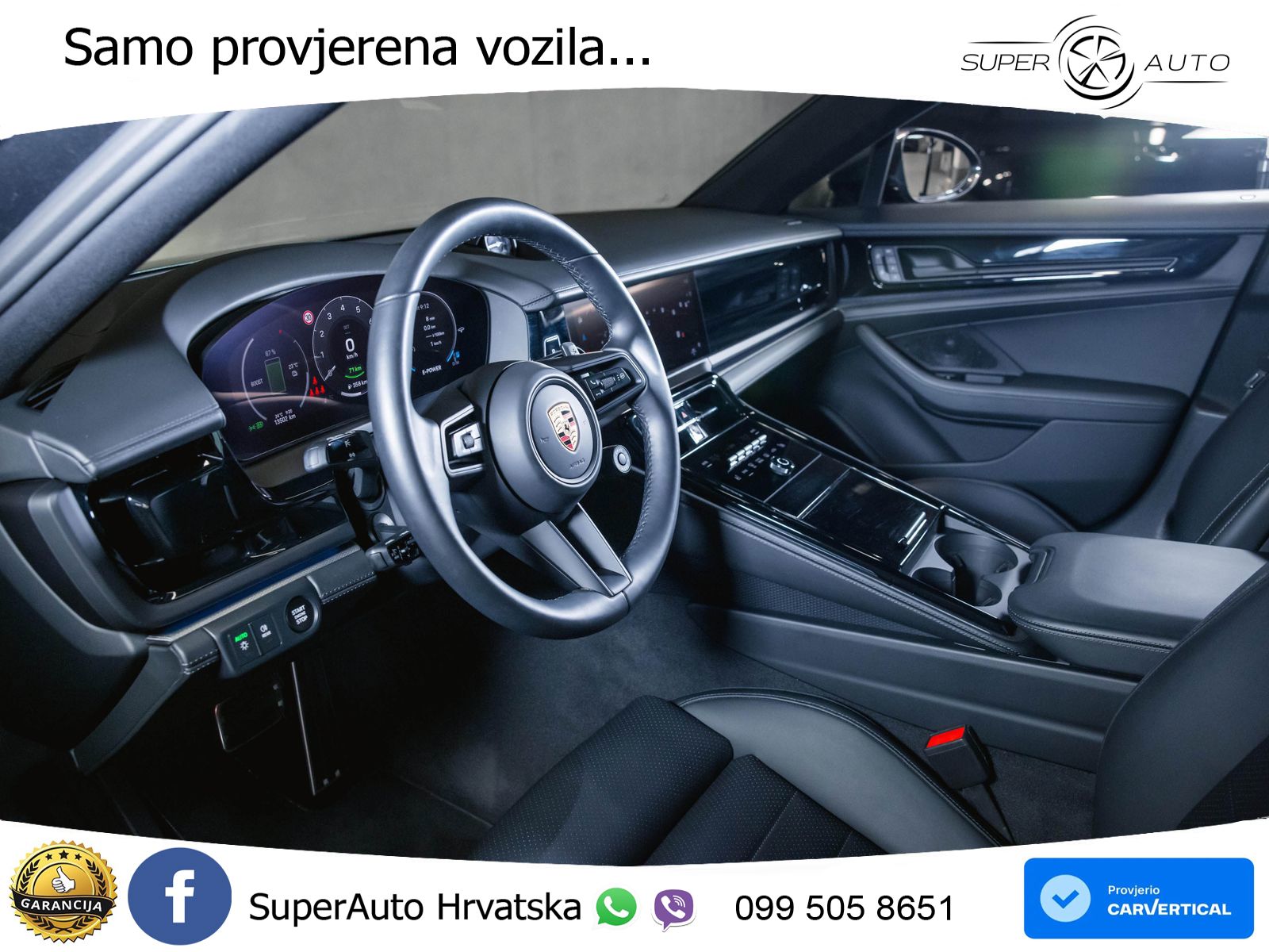 Porsche Panamera 4S 2.9 V6 (544 KS) E-Hybrid PDK ACC+HEAD+4xGR SJED+360+PANO