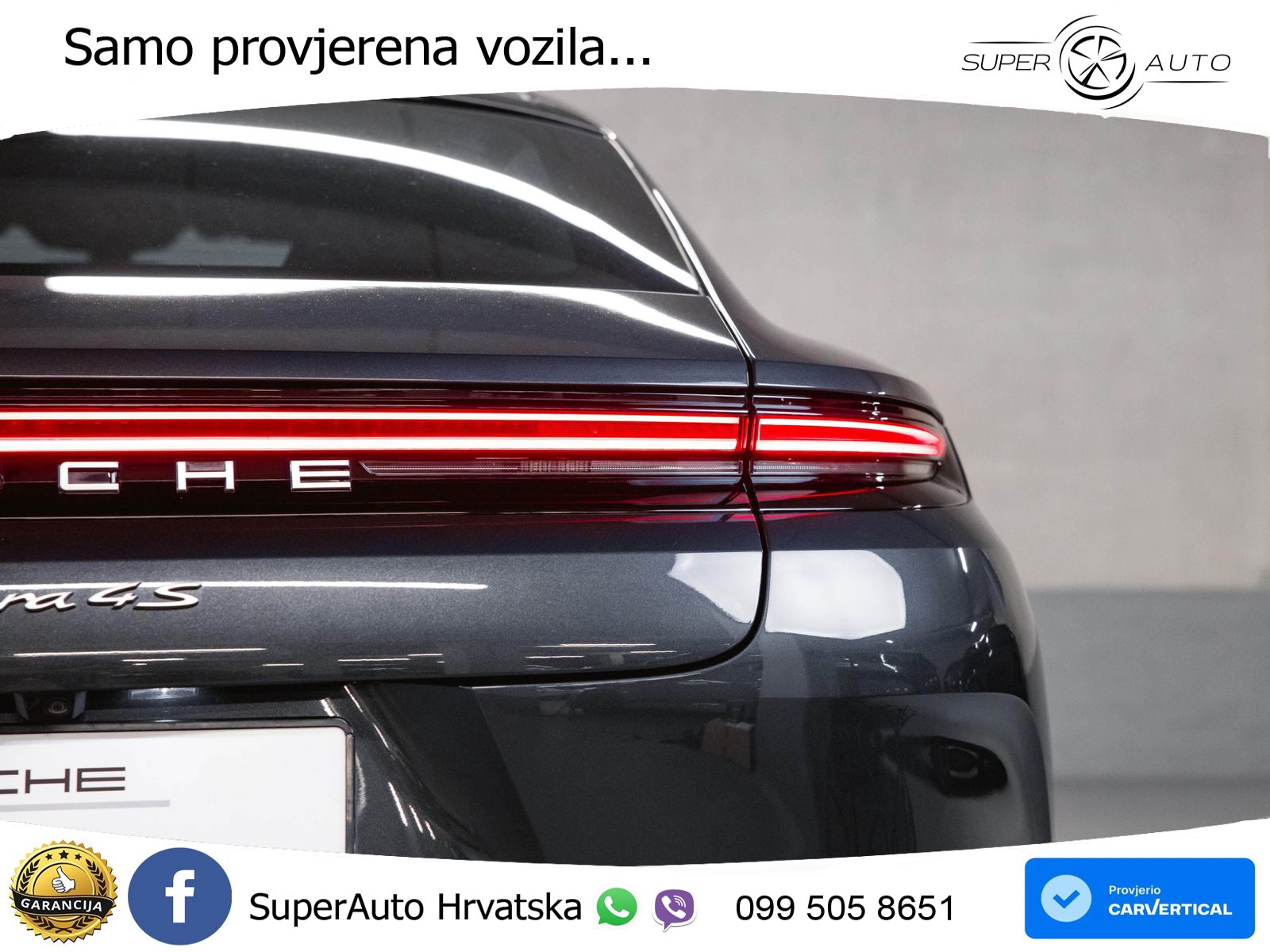 Porsche Panamera 4S 2.9 V6 (544 KS) E-Hybrid PDK ACC+HEAD+4xGR SJED+360+PANO
