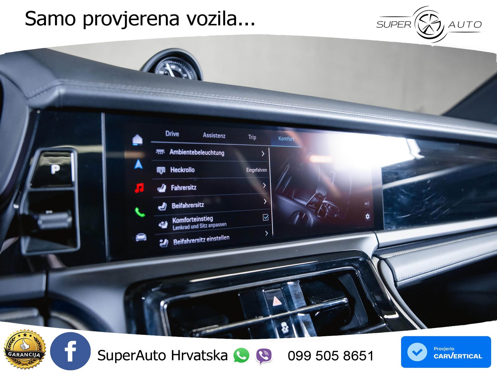 Porsche Panamera 4S 2.9 V6 (544 KS) E-Hybrid PDK ACC+HEAD+4xGR SJED+360+PANO