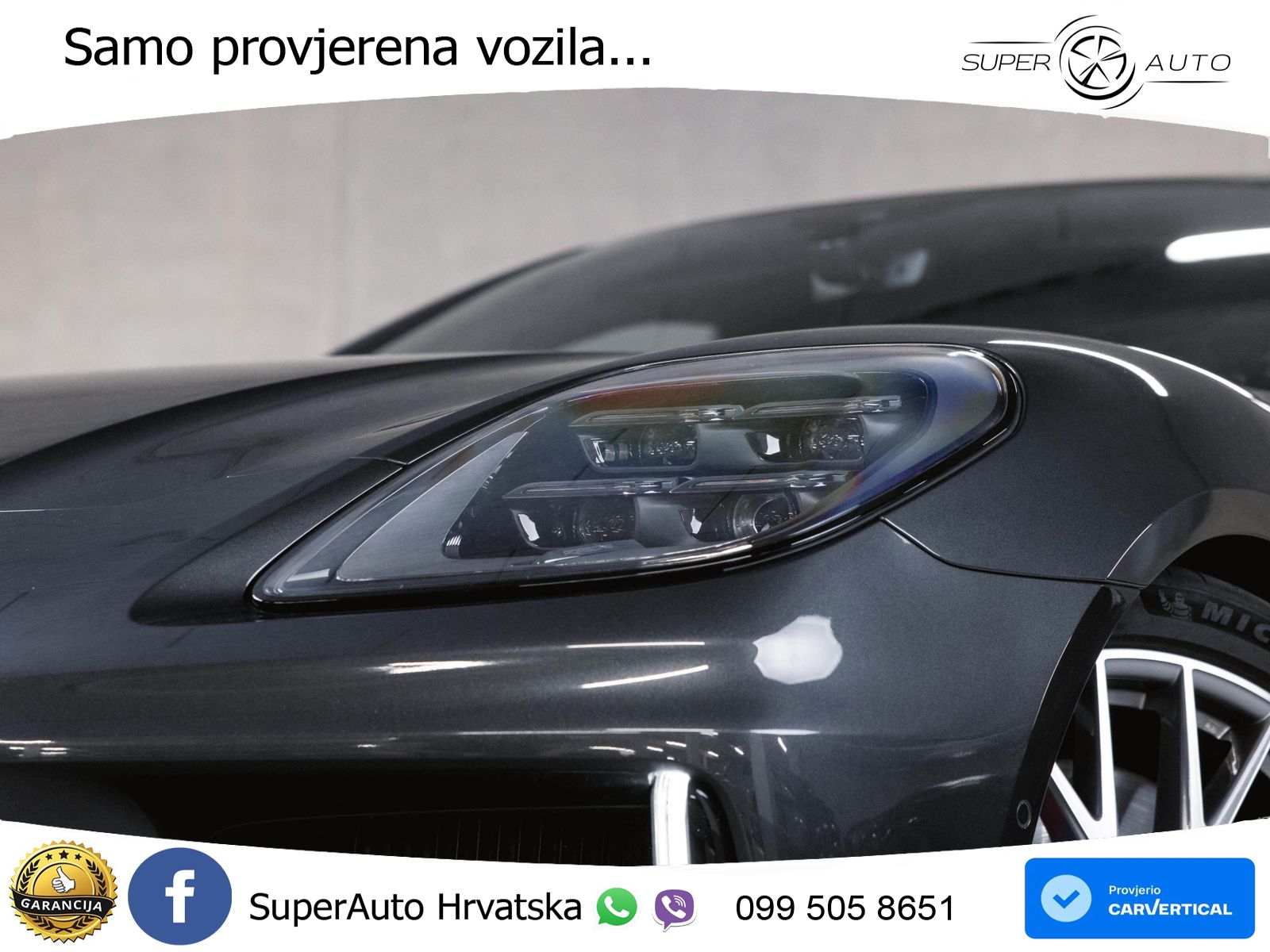 Porsche Panamera 4S 2.9 V6 (544 KS) E-Hybrid PDK ACC+HEAD+4xGR SJED+360+PANO